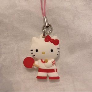 Hello Kitty Tennis Phone Charm